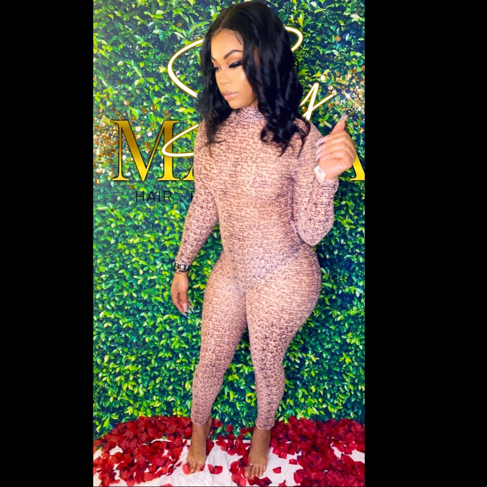 “Unwritten” jumpsuit